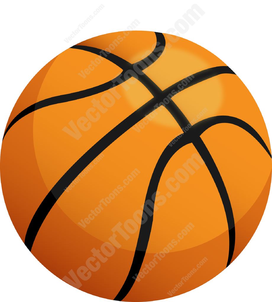 Basketball Clip Art Orange