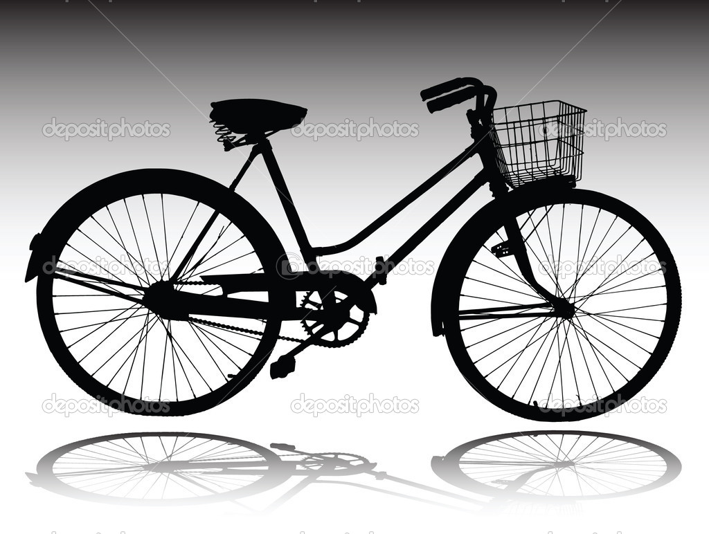 Bicycle Silhouette Vectors