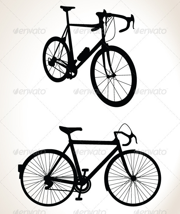 Bike Silhouette Vector