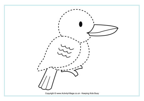 Bird Tracing Templates