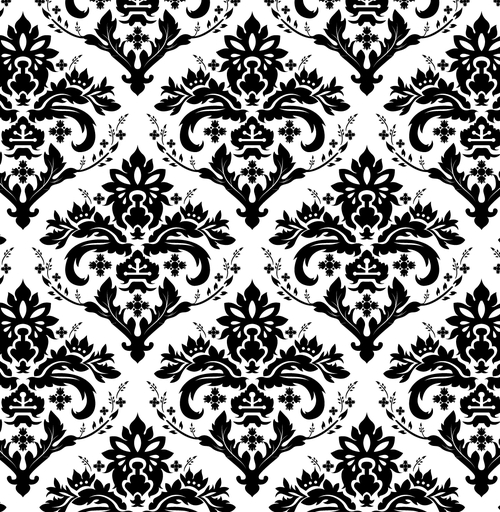 Black and White Vector Patterns