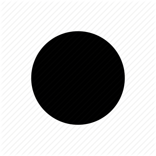 Black Circle Logo with White Dot Black Circle Logo with White Dot