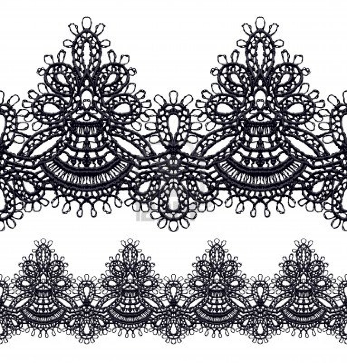 Black Lace Border Black Lace Border