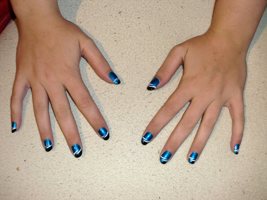 Blue Nail Designs