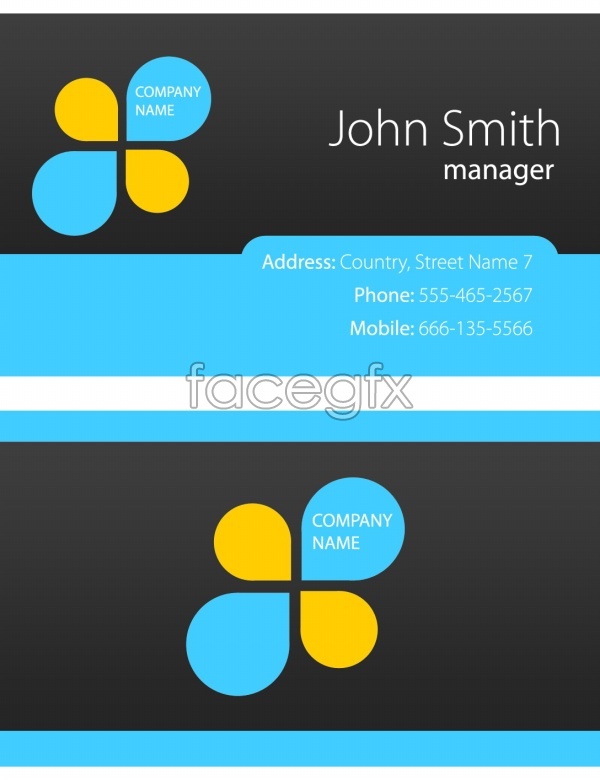 Business Card Design PSD