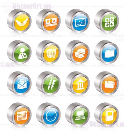 Business Icons Vector Free