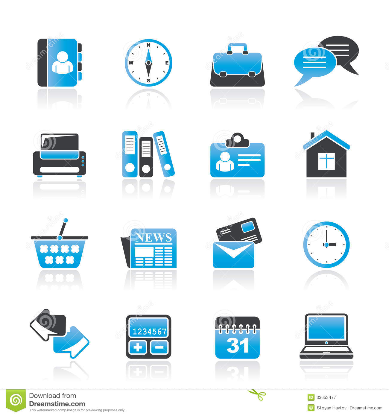 Business Icons Vector Free