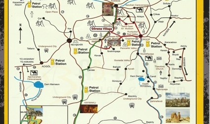 Cappadocia Hiking Map