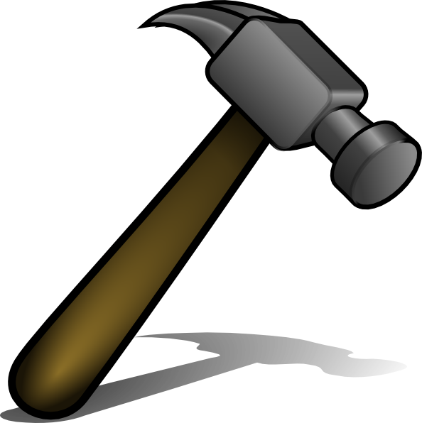 Cartoon Hammer Clip Art