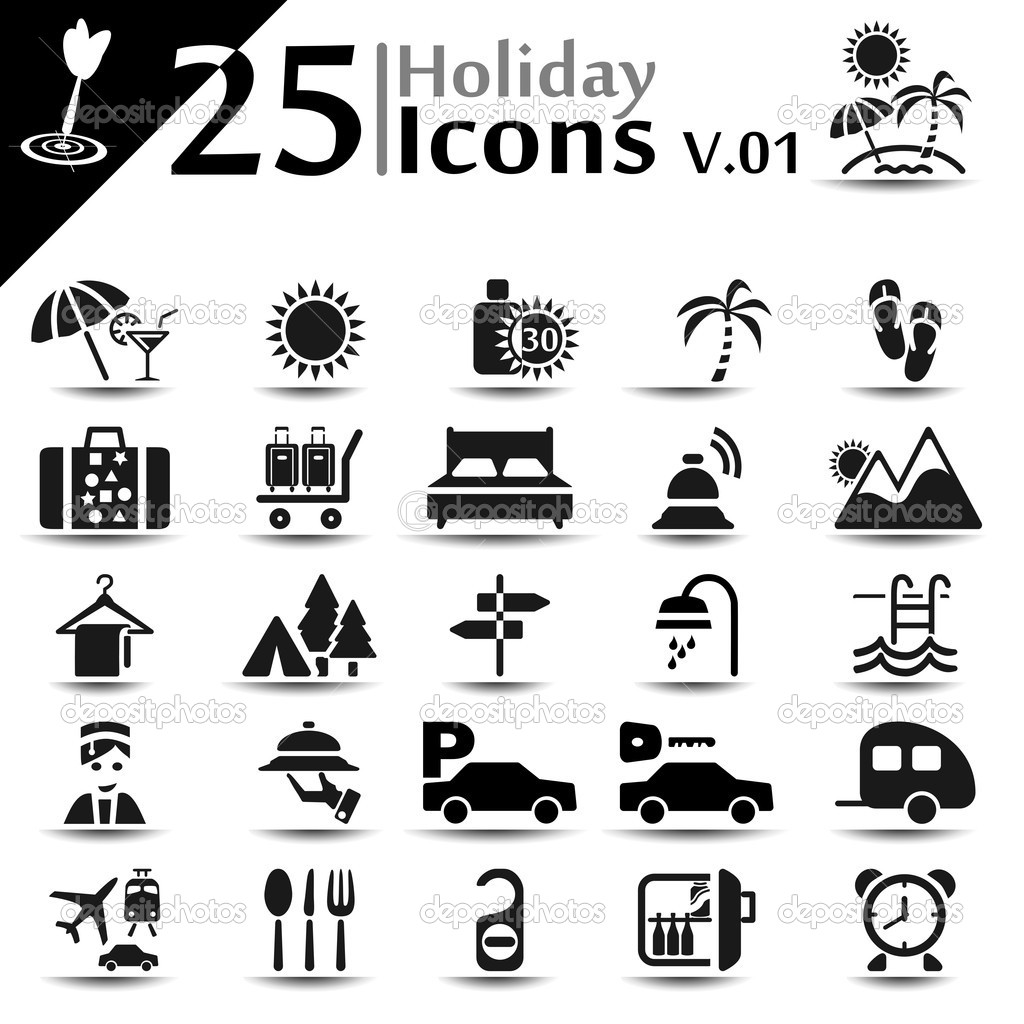 Christmas Holiday Icons