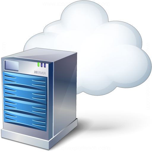 Cloud Web Server Icon