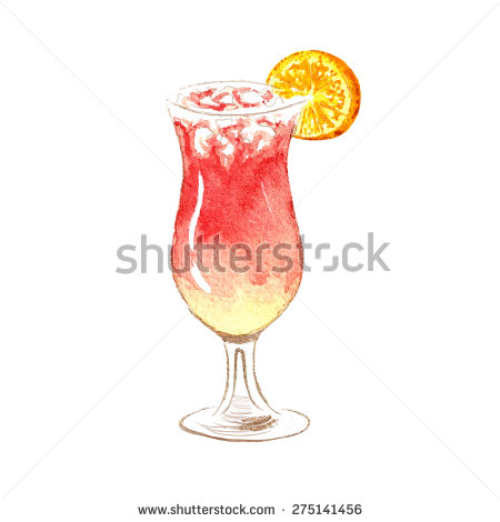 Cocktails Illustration