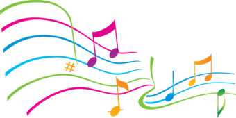 Colorful Music Notes Colorful Music Notes