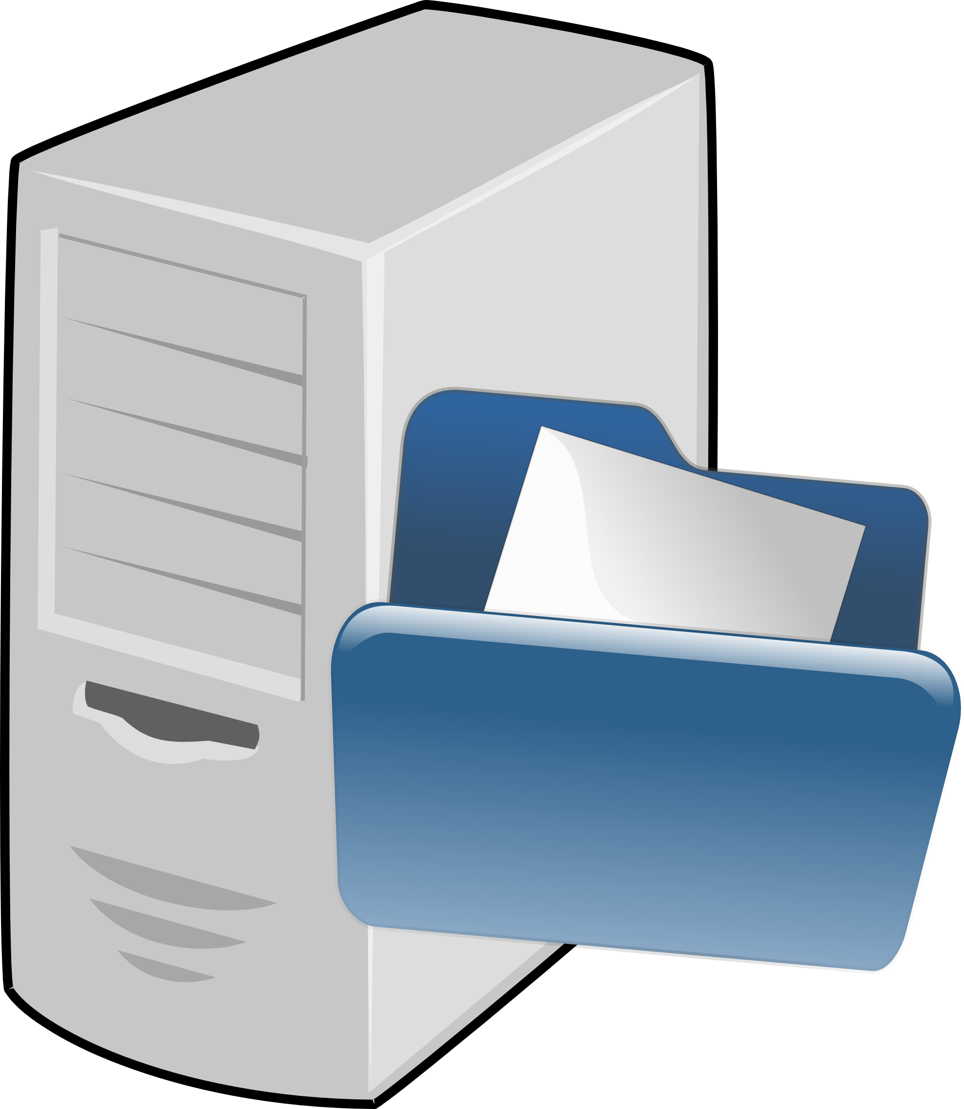 Computer File Server Clip Art