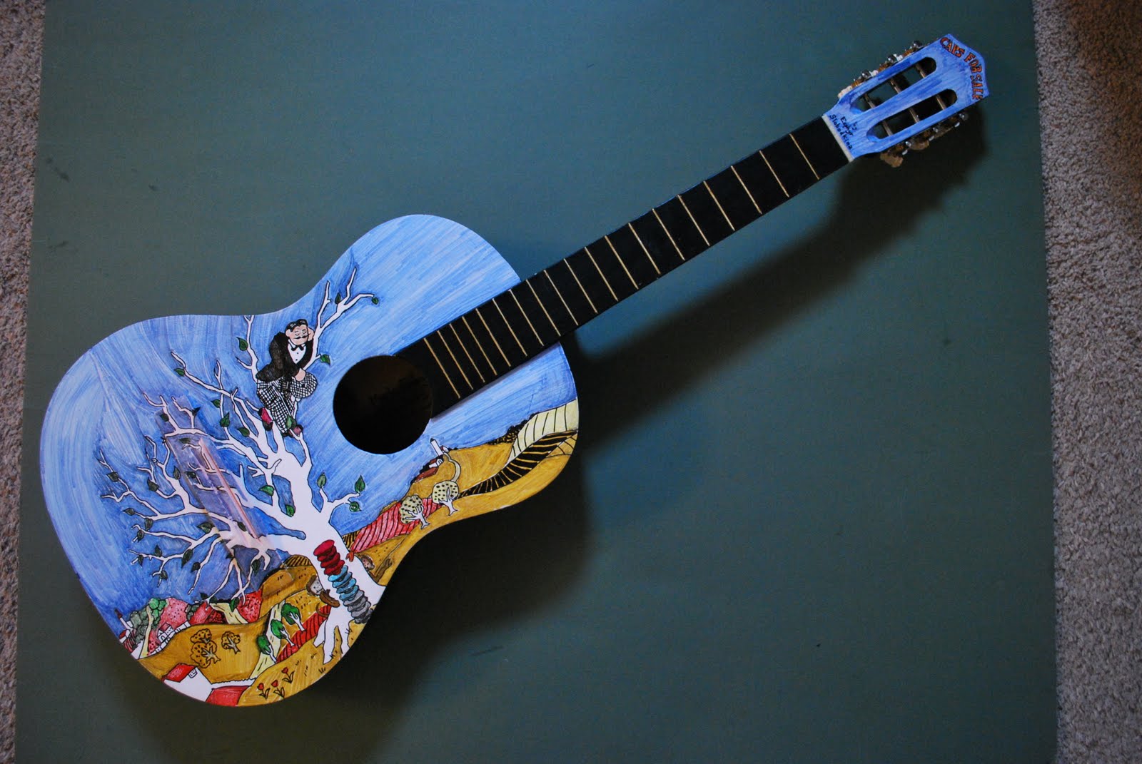 Cool Guitar Designs Drawings