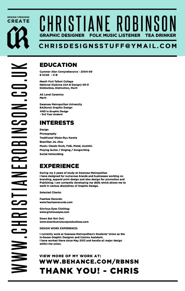 Creative Resume Design