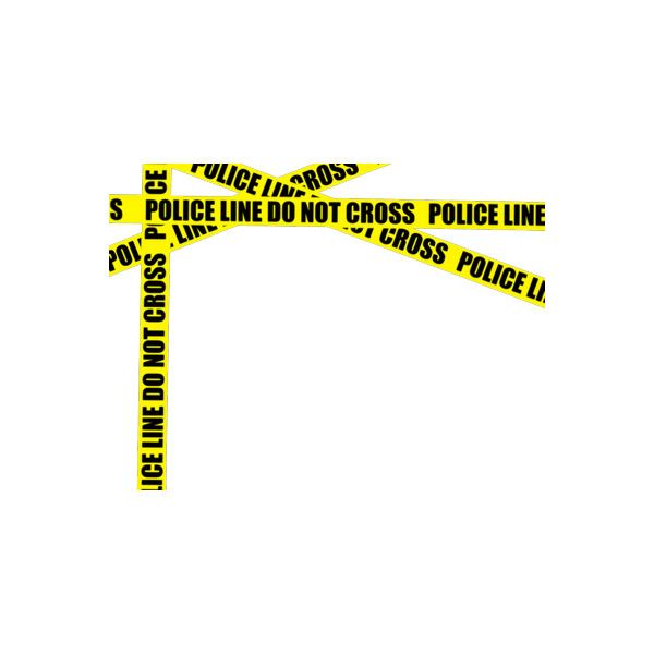 Crime Scene Tape Border