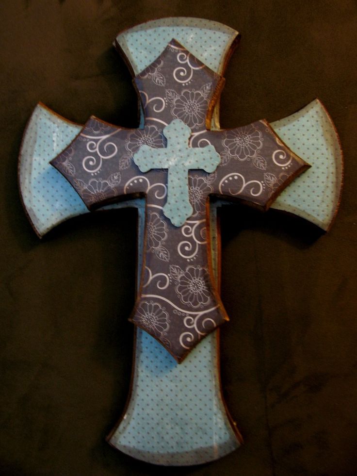 Decorative Wooden Wall Cross