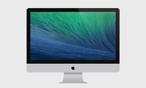 Desktop iMac Mockup Desktop iMac Mockup