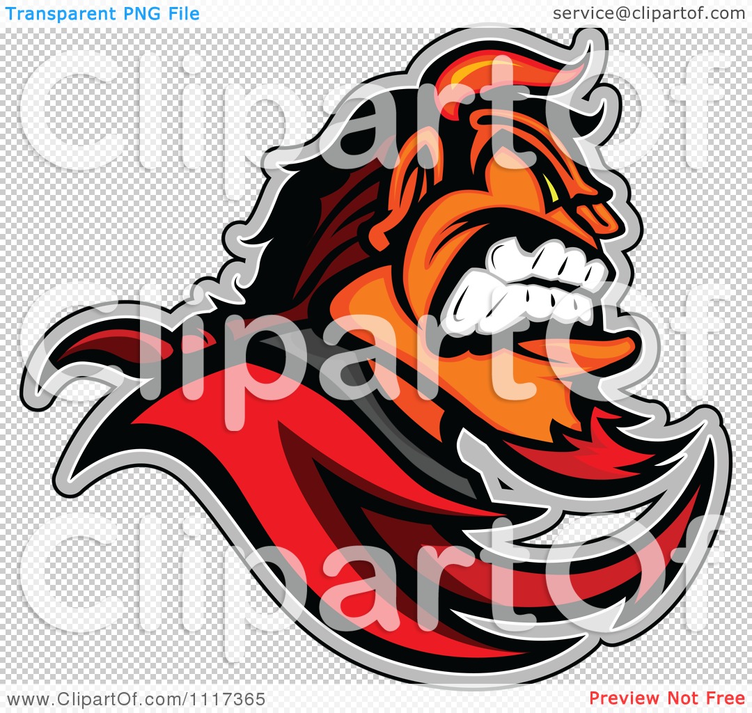 Devil Mascot Clip Art