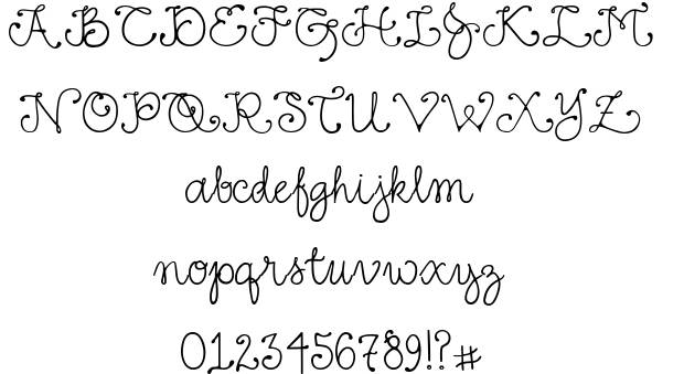 DJ Fancy Font