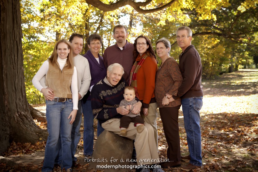 Fall Family Portraits Colors