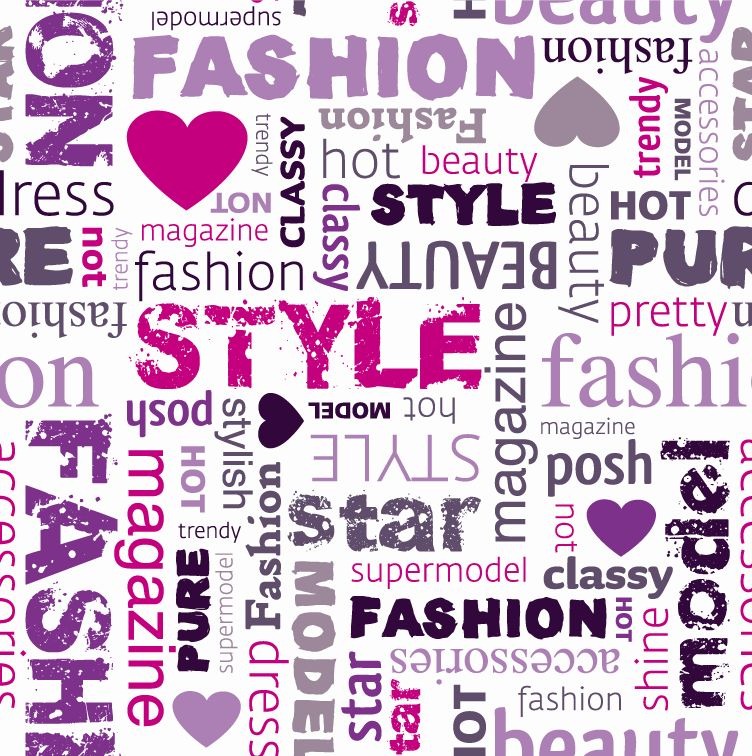 Fashion Word Collage