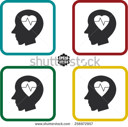 Flat Heart Rate Clip Art