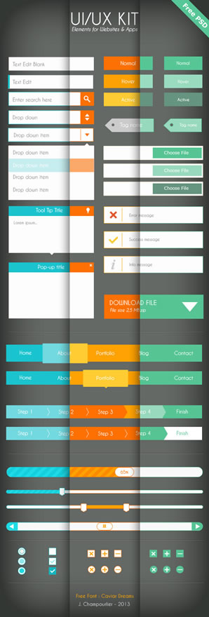 Flat UI Design