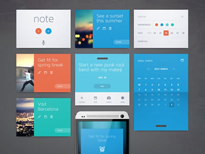 Flat UI Web Design Inspiration