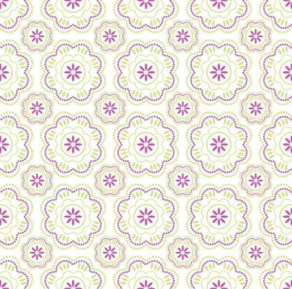 Flower Graphic Pattern Wallpaper