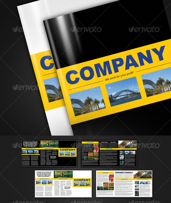 Fold Brochure Template