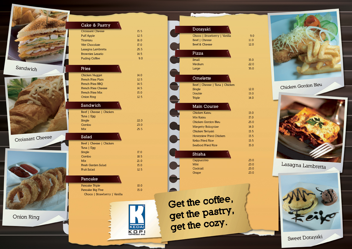 Food Menu Design