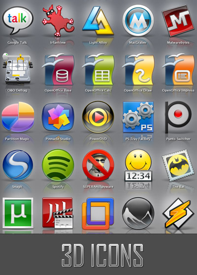 Free 3D Desktop Icons Free 3D Desktop Icons