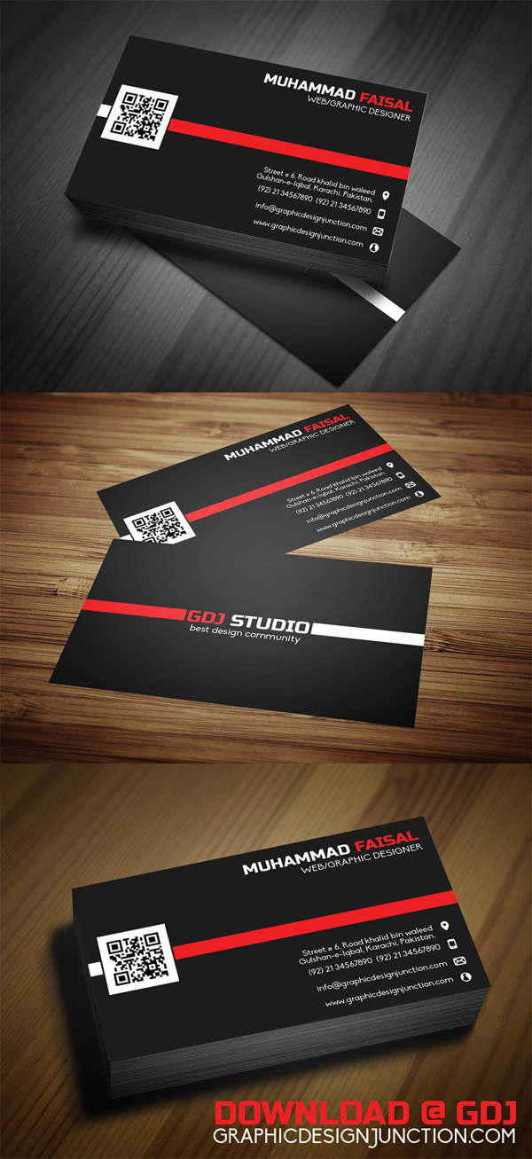 Free Business Card Design PSD
