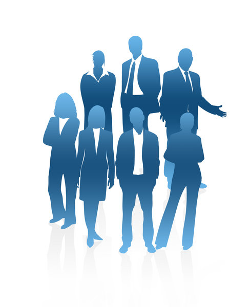Free Business People Silhouette