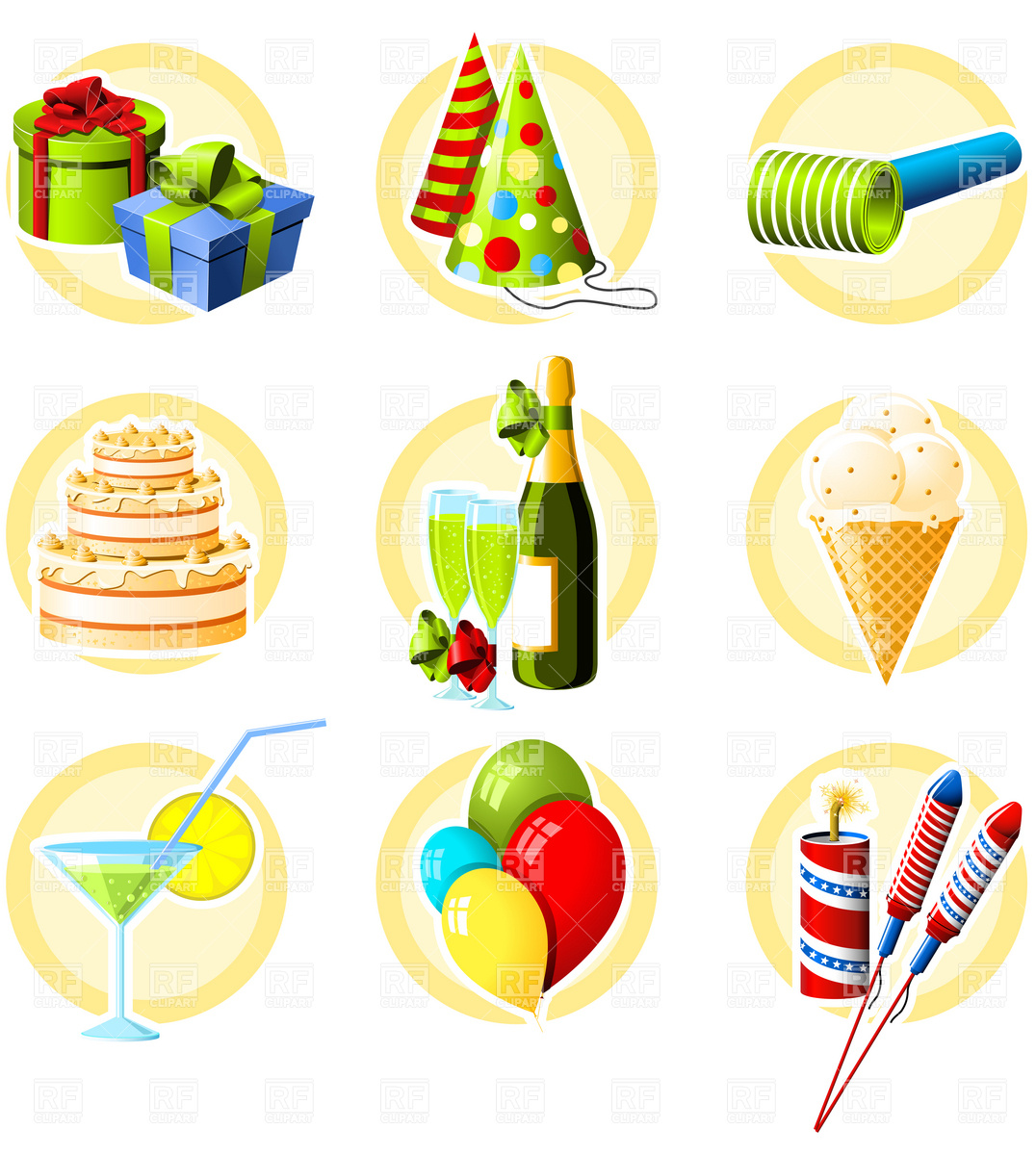 Free Clip Art Birthday Celebration