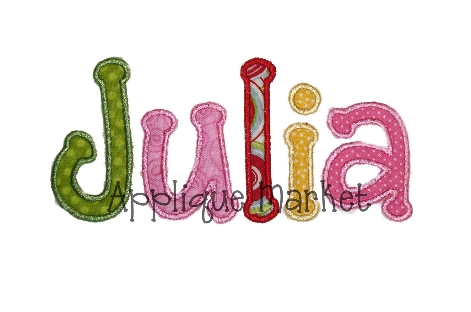 Free Machine Embroidery Applique Alphabet Designs