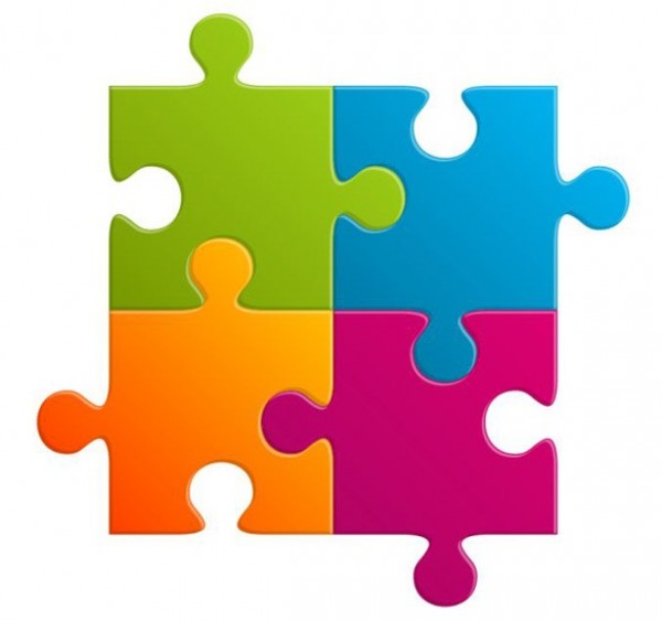 Free PowerPoint Puzzle Piece Clip Art