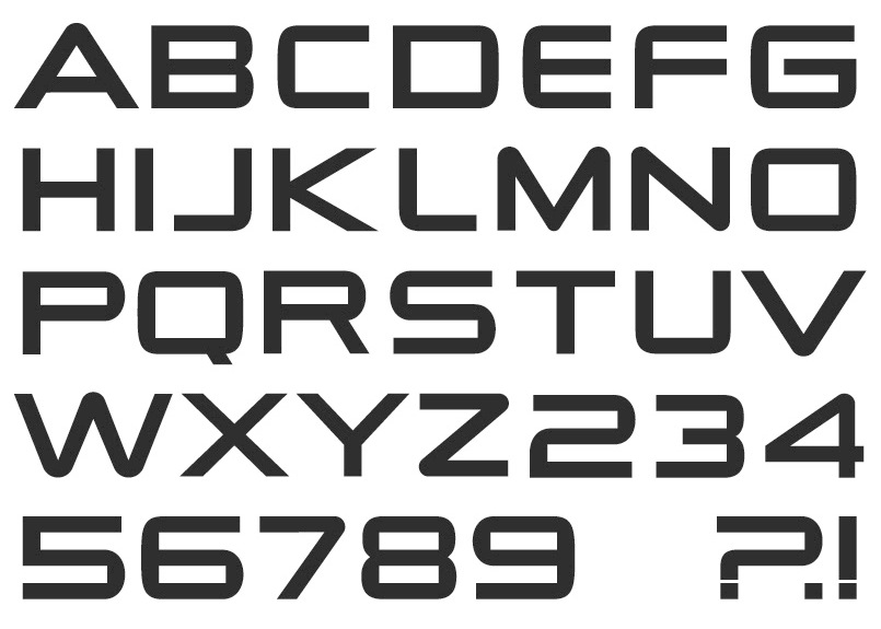 8 Free Racing Fonts Images