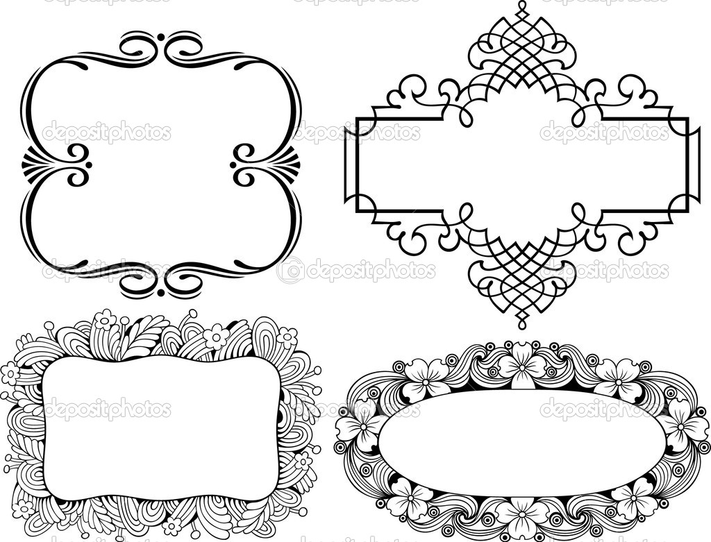 Free Vector Decorative Frames