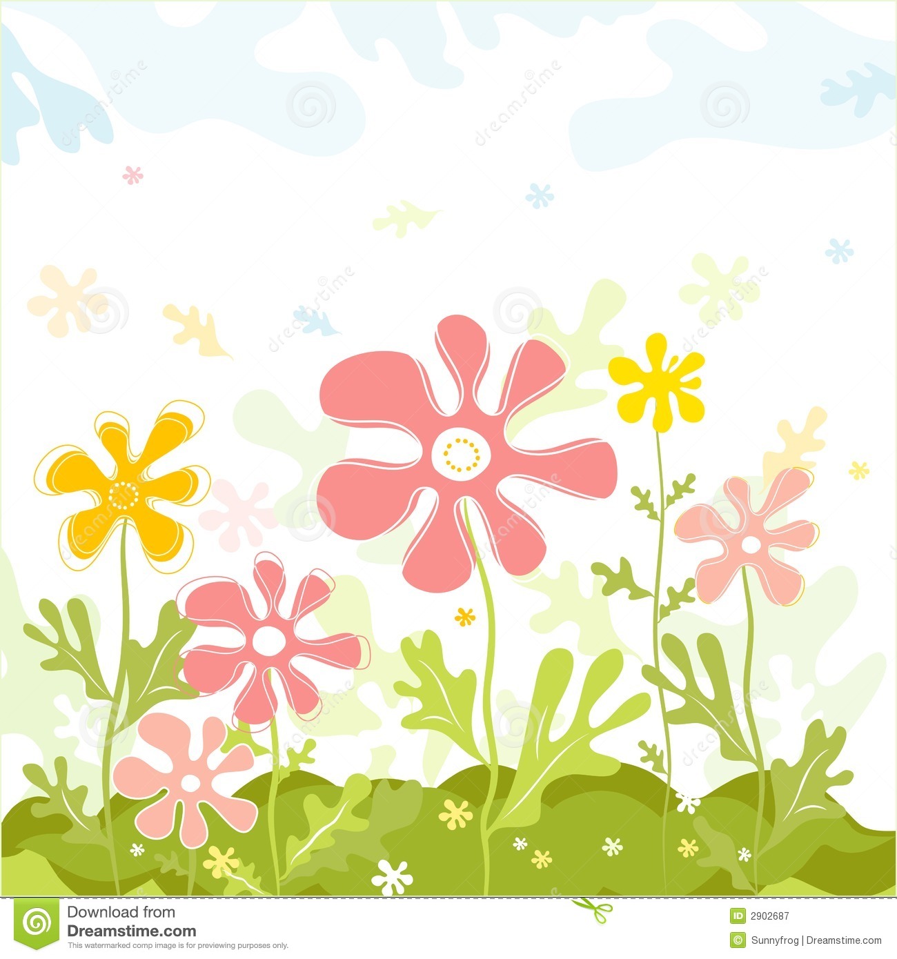 Free Vector Spring Flowers