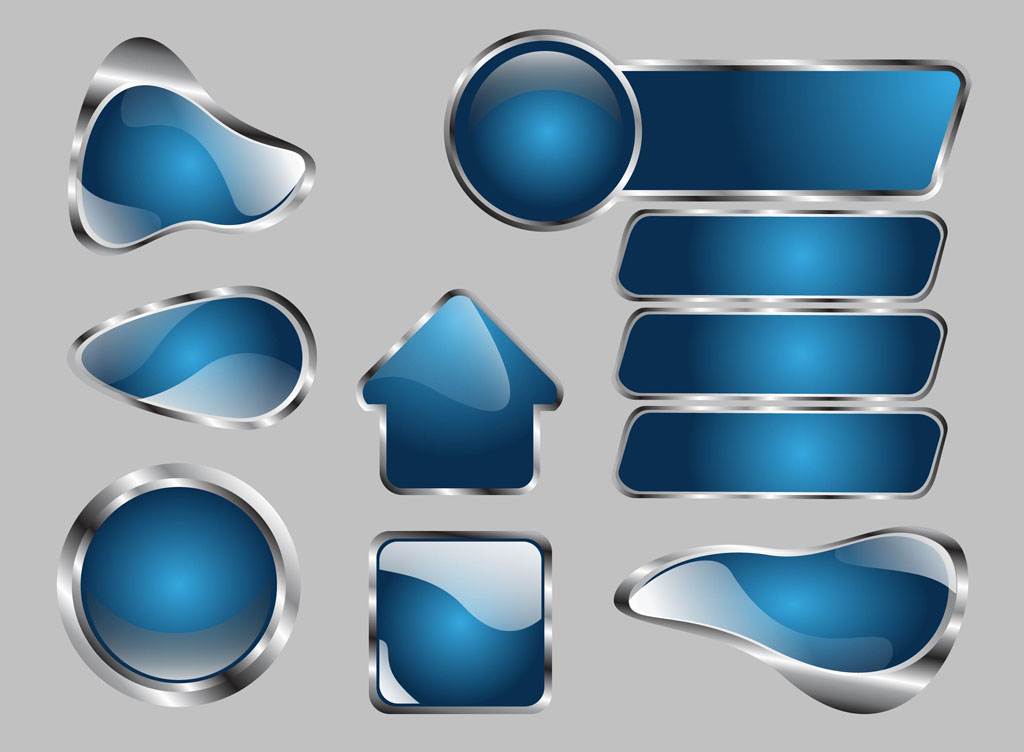 Free Vector Web Buttons Free Vector Web Buttons