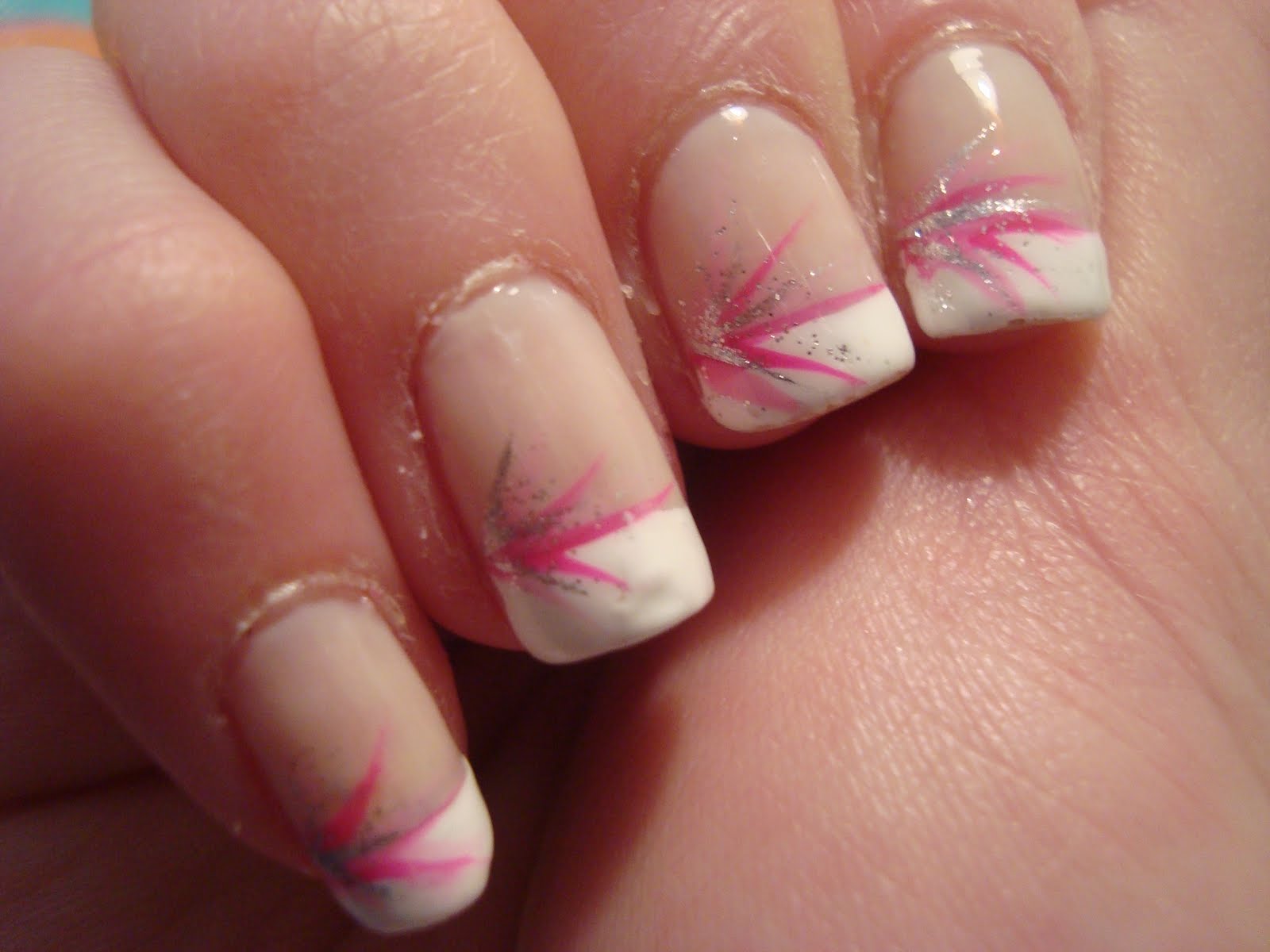 9. 35+ Peach and White Nail Designs for a Subtle and Chic Manicure - wide 2