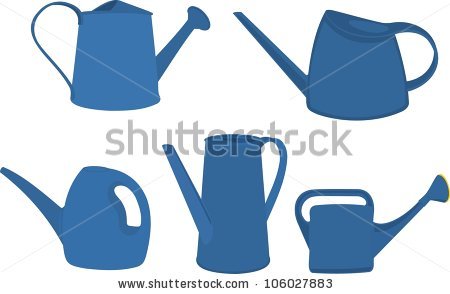 Garden Watering Can Clip Art