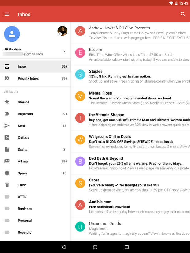 Gmail App Android