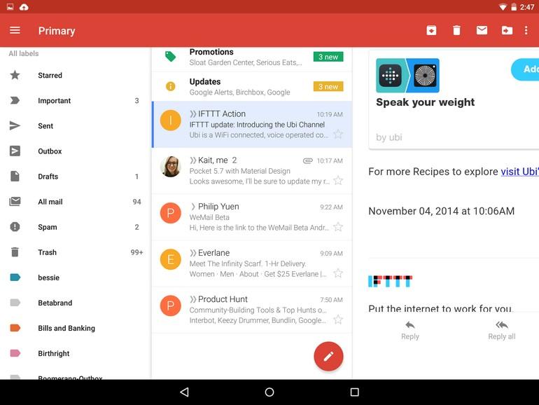 Gmail Icon On Android