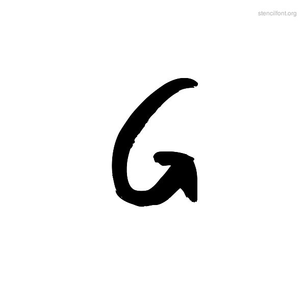 Graffiti Letter G Fonts