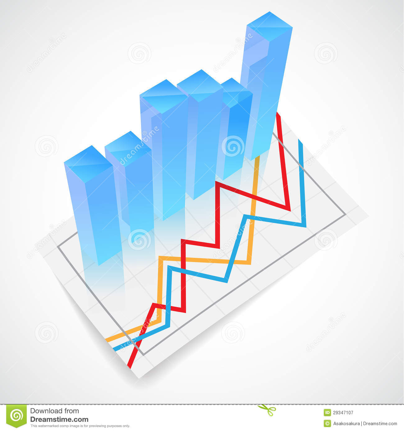 Graph Icons Free Vector Modern