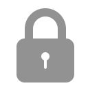 Gray Lock Icon